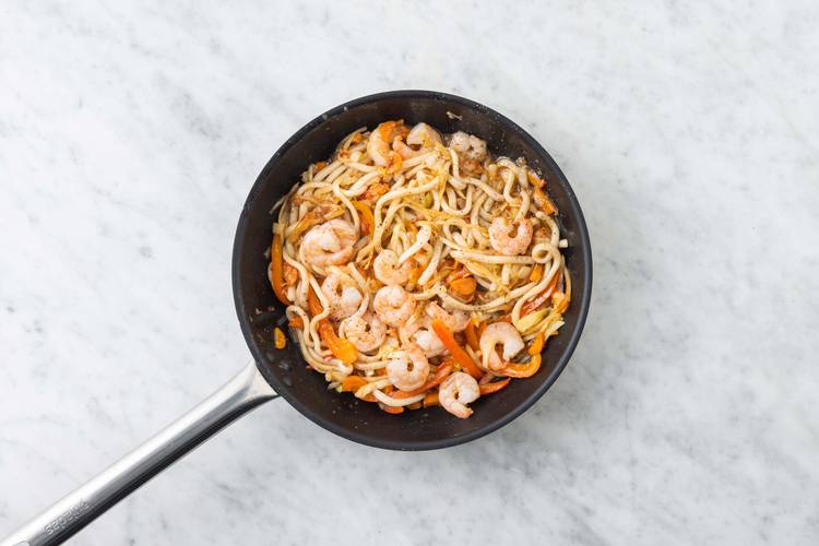 Cuire les crevettes
