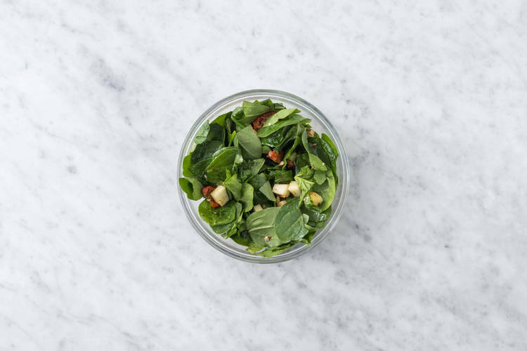 Unire l'insalata