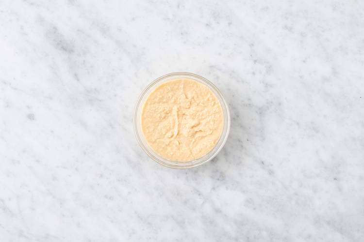 Frullare la crema di ceci
