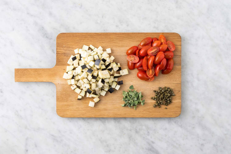 Tagliare gli ingredienti
