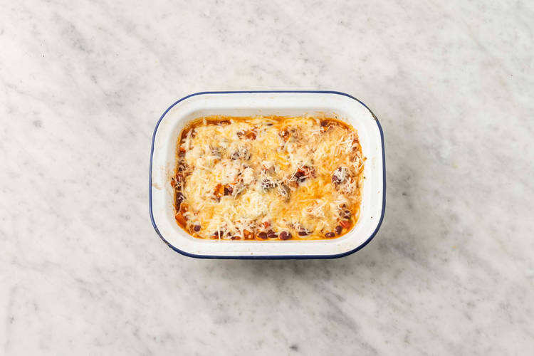 Gratinera grönsaker
