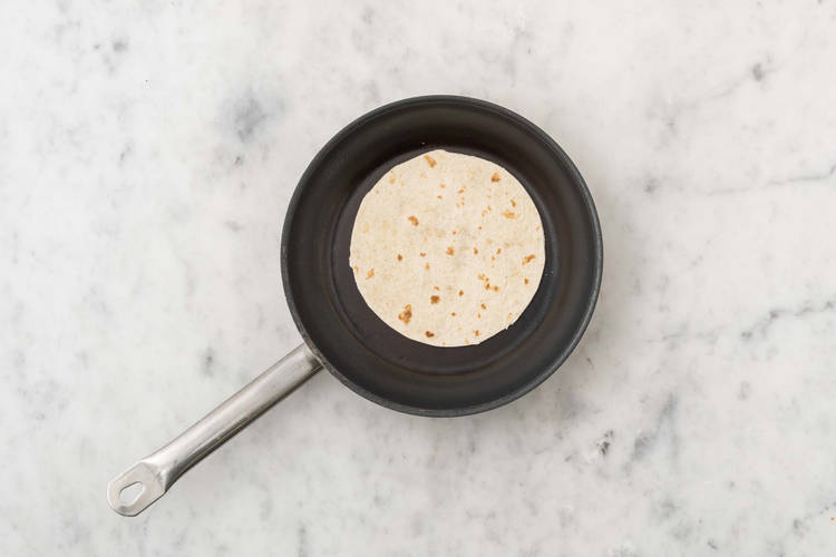 Scaldare le tortillas