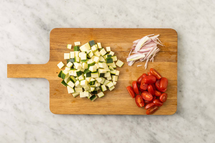 Tagliare gli ingredienti