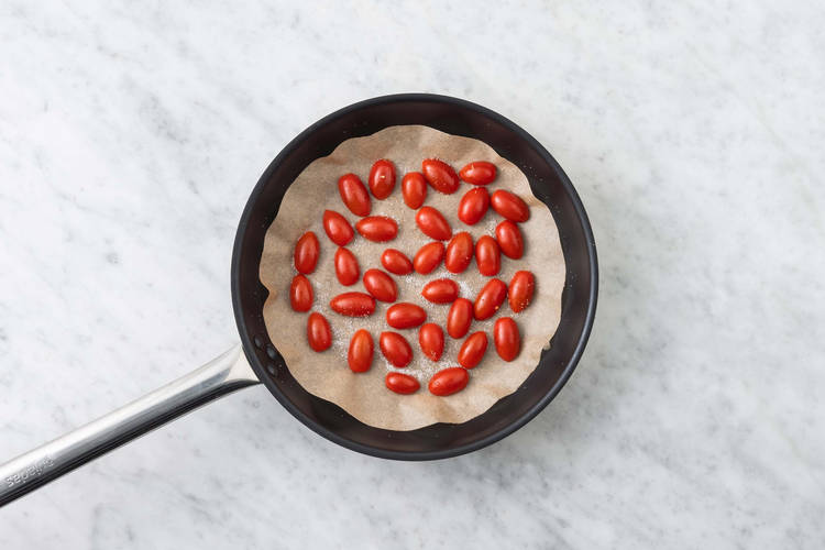 Preparare i pomodorini confit