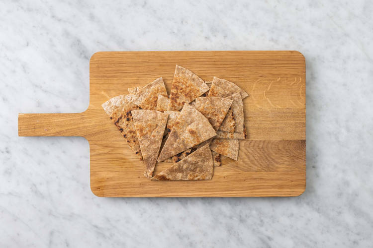 Tostare le tortillas