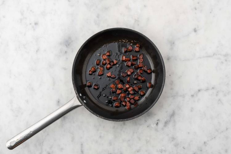 Fry your Chorizo