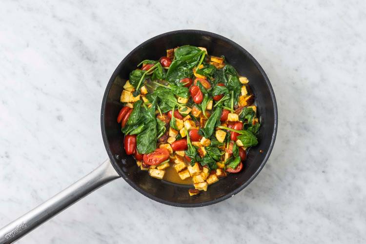 Add the Spinach