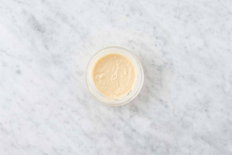 Make garlicky hummus