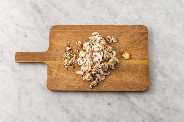 Tagliare gli ingredienti