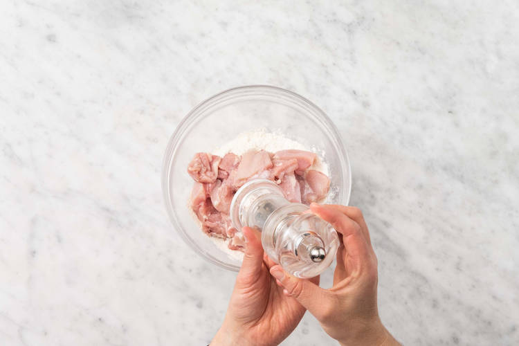 Préparer et cuire le poulet