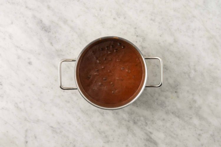 Cook black beans