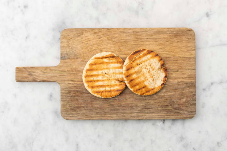 Grill pitas