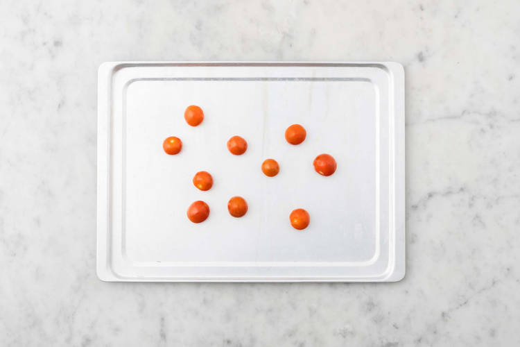 Prep and broil tomatoes