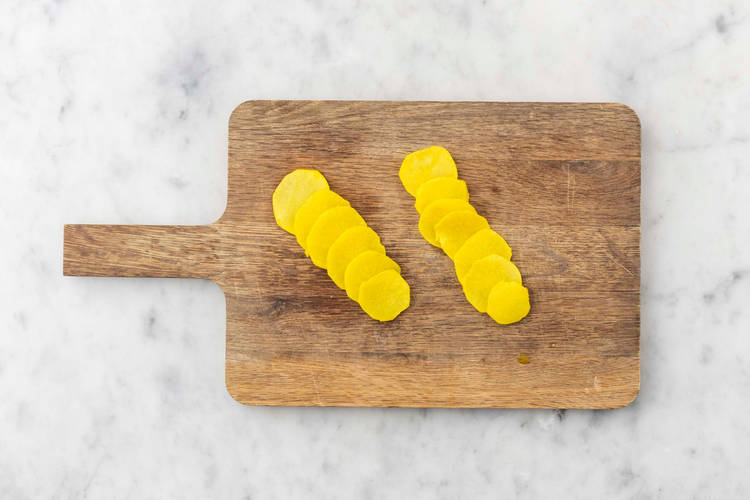 Für den Dip & die gelbe Beete