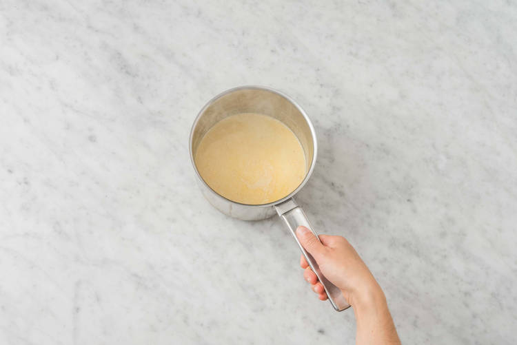 Soße kochen