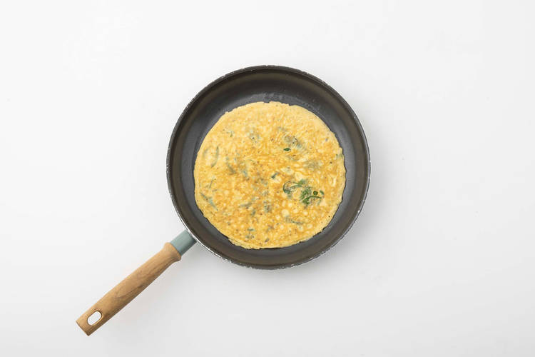 Omelet bakken