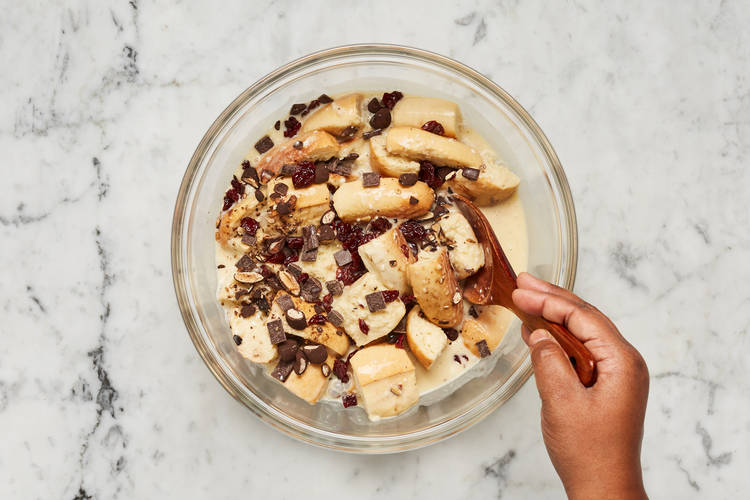 ASSEMBLE BREAD PUDDING