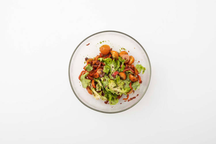Salade maken