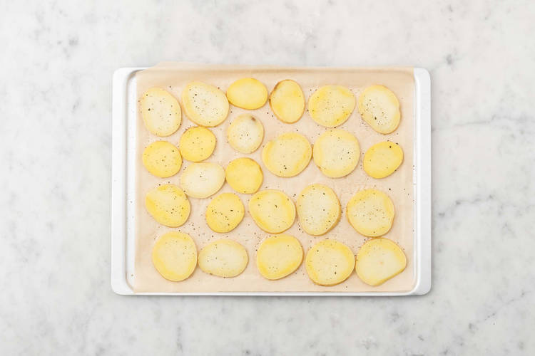 Aardappelen bakken