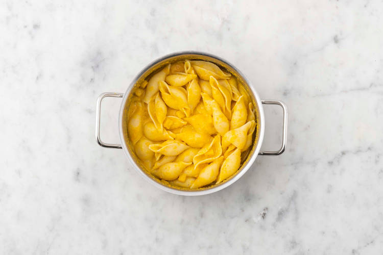 Pasta vollenden