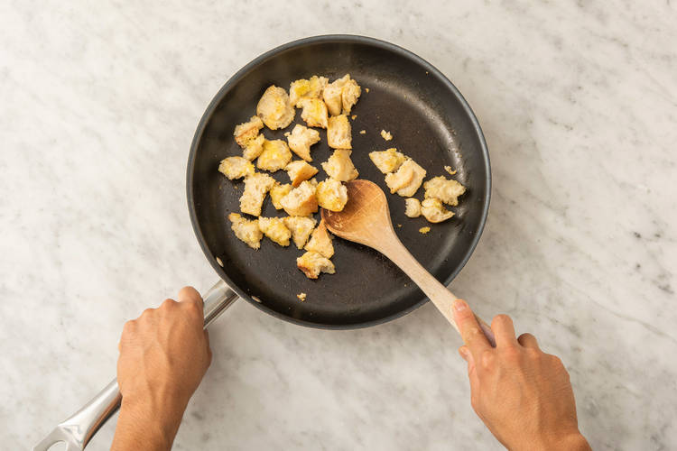 Make croutons