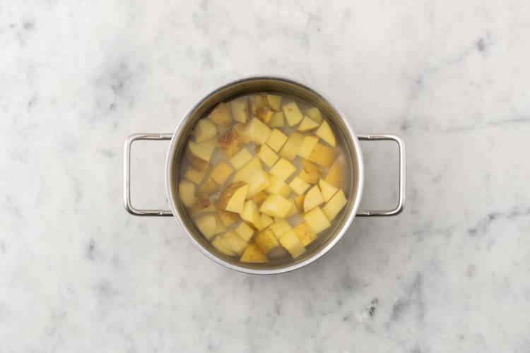 Cuire les pommes de terre