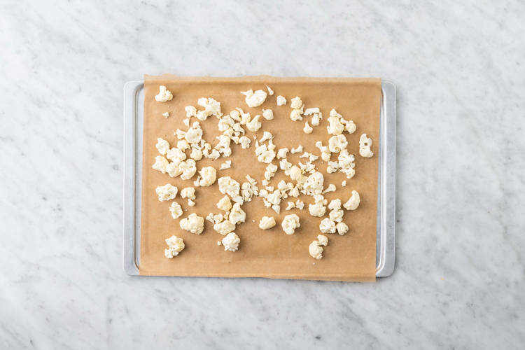 Cuire le reste du chou-fleur