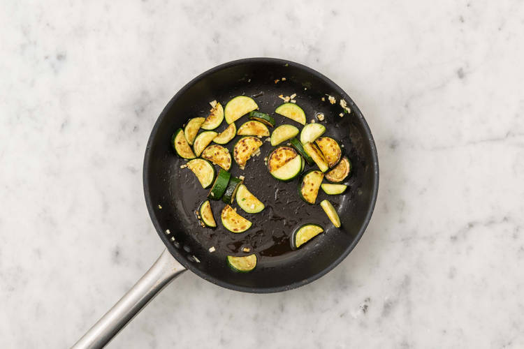 Fry the Courgette