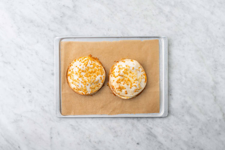 Assemble tortilla stacks