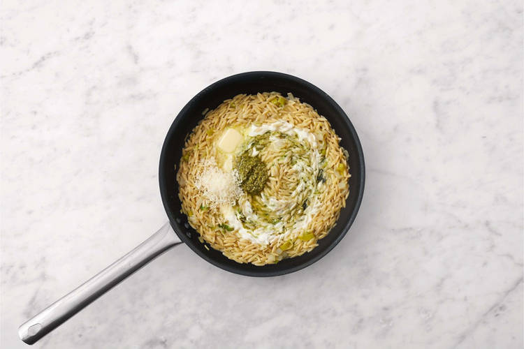Stir in the Pesto