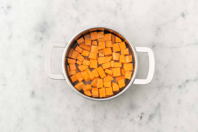 Cook the Sweet Potatoes