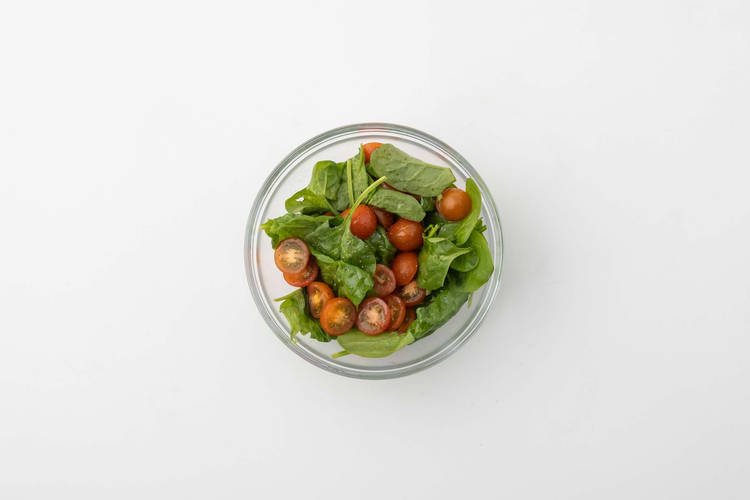 Salade maken