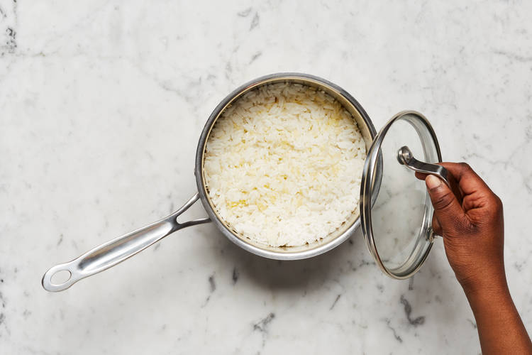 Start Prep & Cook Rice