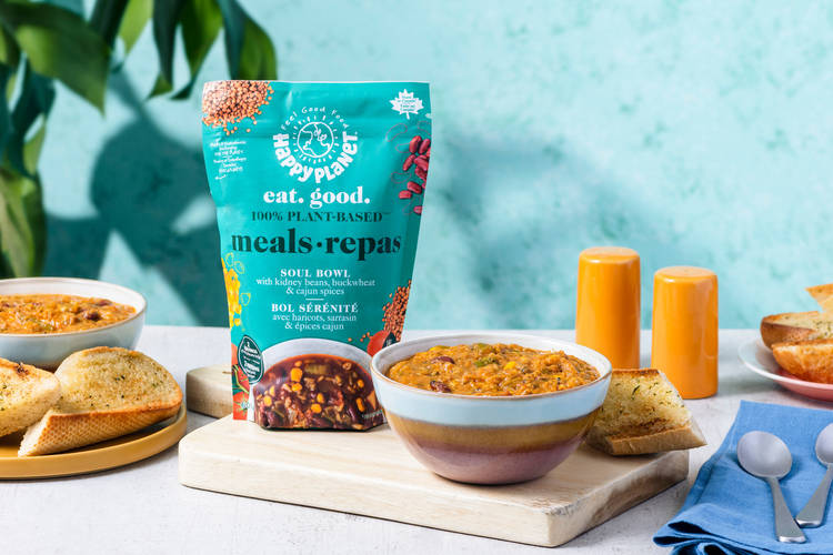 Bol Sérénité avec pain à l’ail