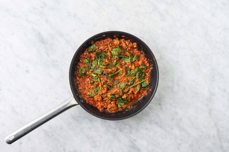 Add the Spinach