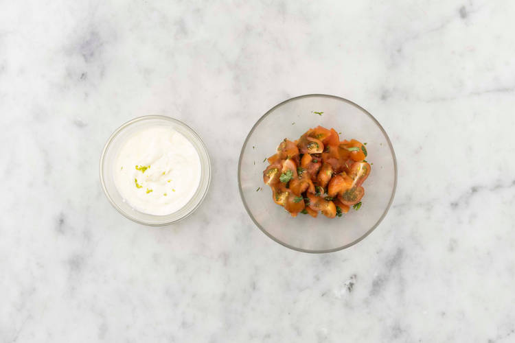 Préparer les condiments