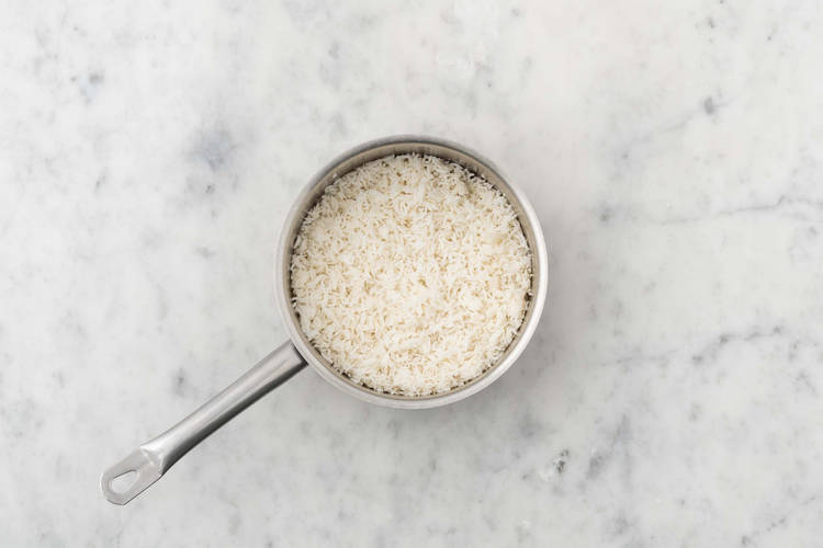 Make the Garlic Butter Rice