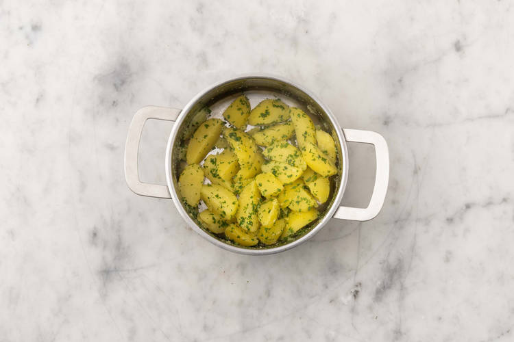 Für die Kräuter-Kartoffeln