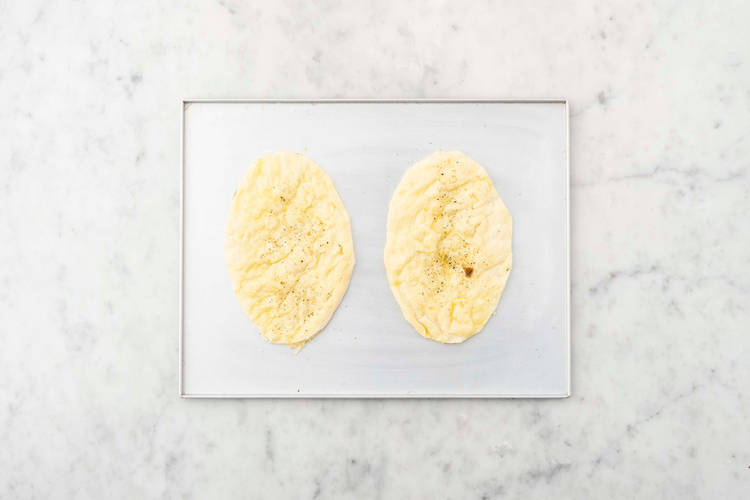 Make the Garlic Naans