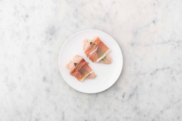 Förbered saltimbocca