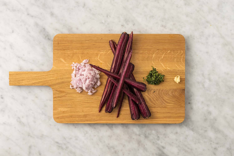 Forbered grøntsager