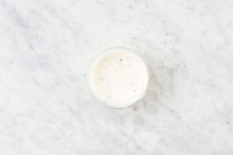Blanda korianderyoghurt