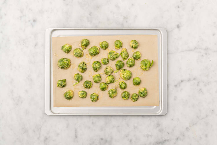 Roast Brussels sprouts