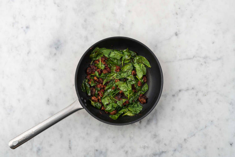 Add the Spinach