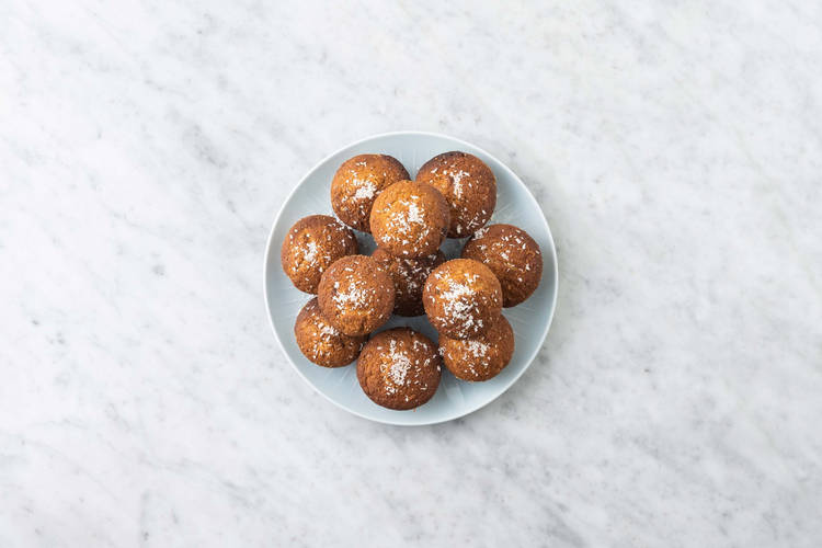 Bake muffins and serve