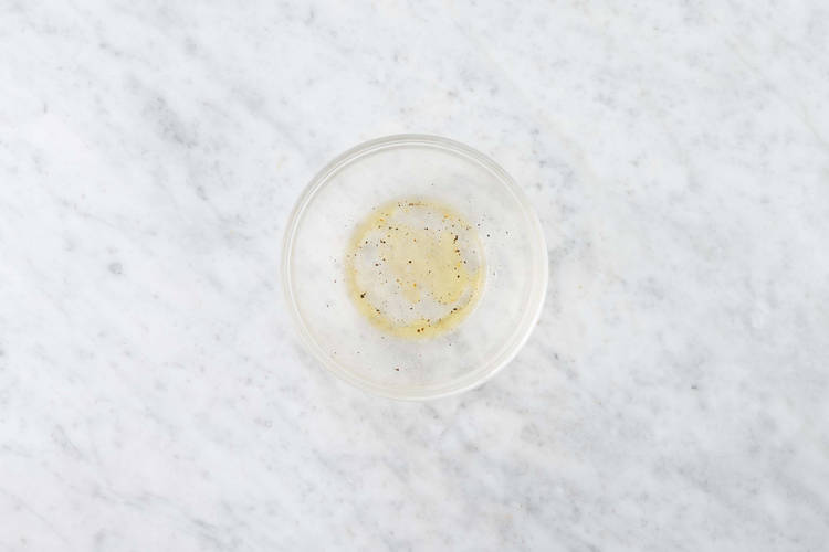 Préparer la vinaigrette