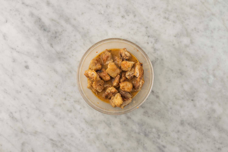 Cook chicken
