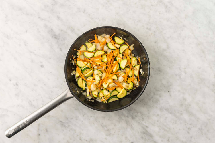 Cook veggies