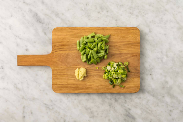 Préparer les légumes