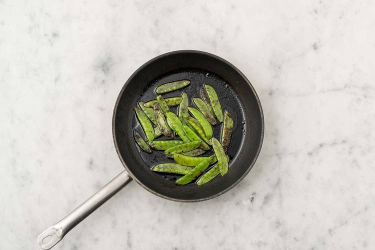 Sugar snaps bereiden